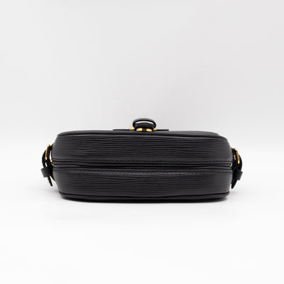 Saumur BB Black Epi Leather