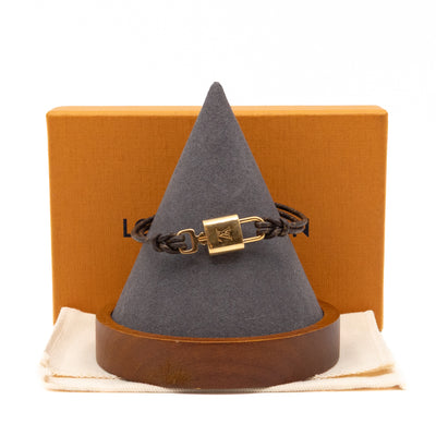 Lock It Again Bracelet Monogram & Gold