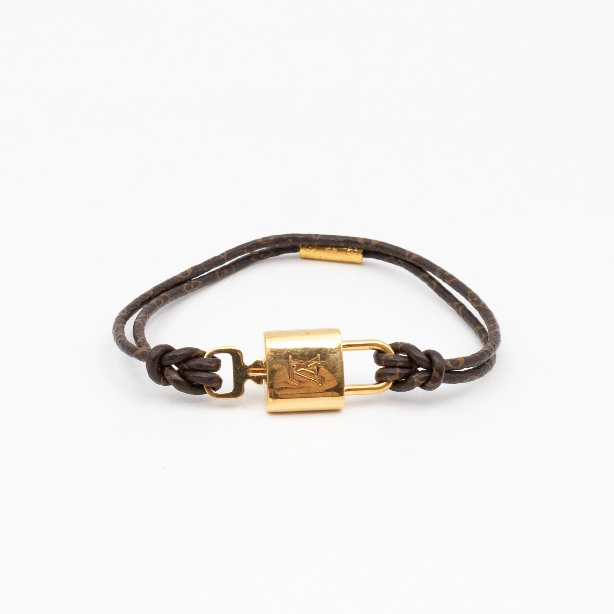 Lock It Again Bracelet Monogram & Gold