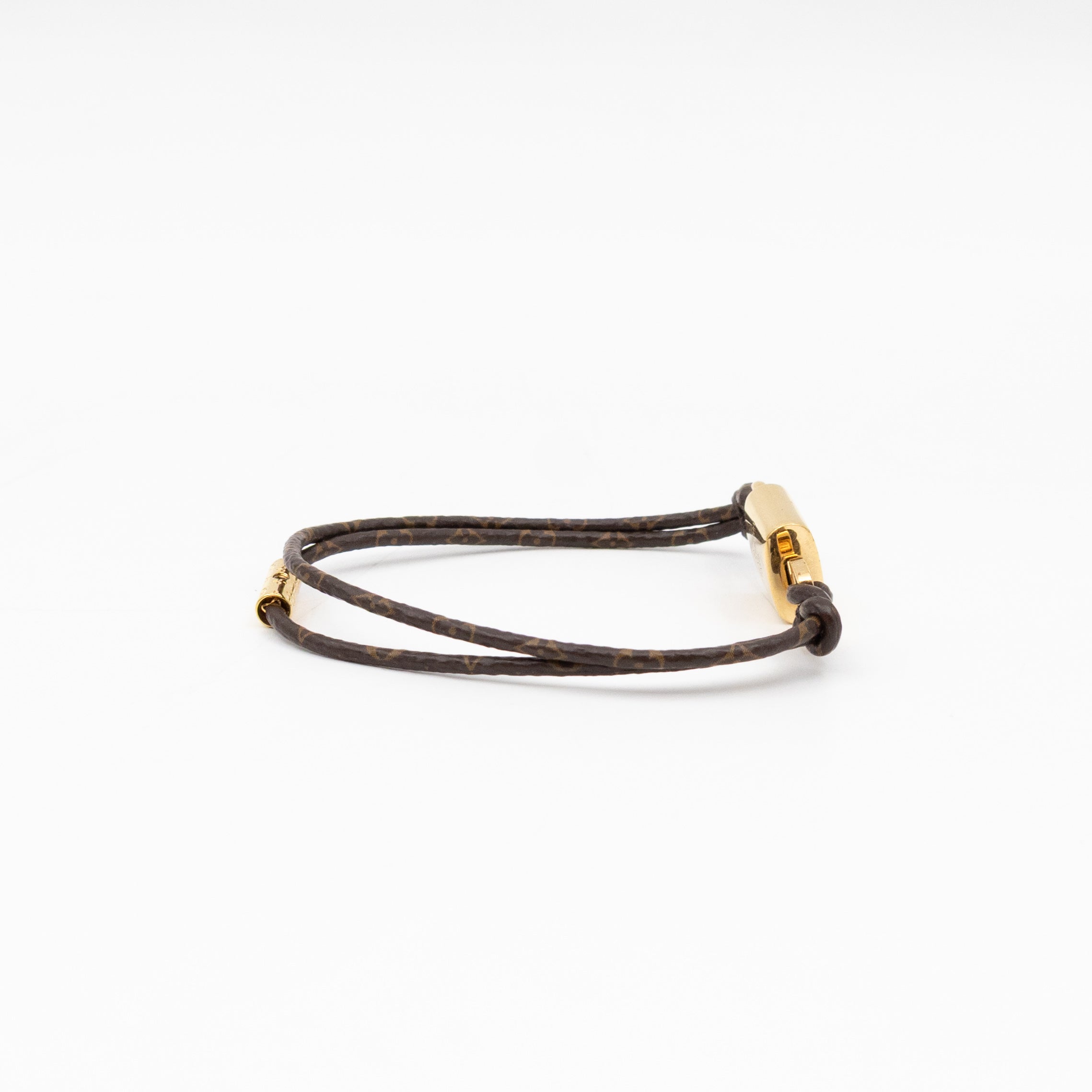 Lock It Again Bracelet Monogram & Gold