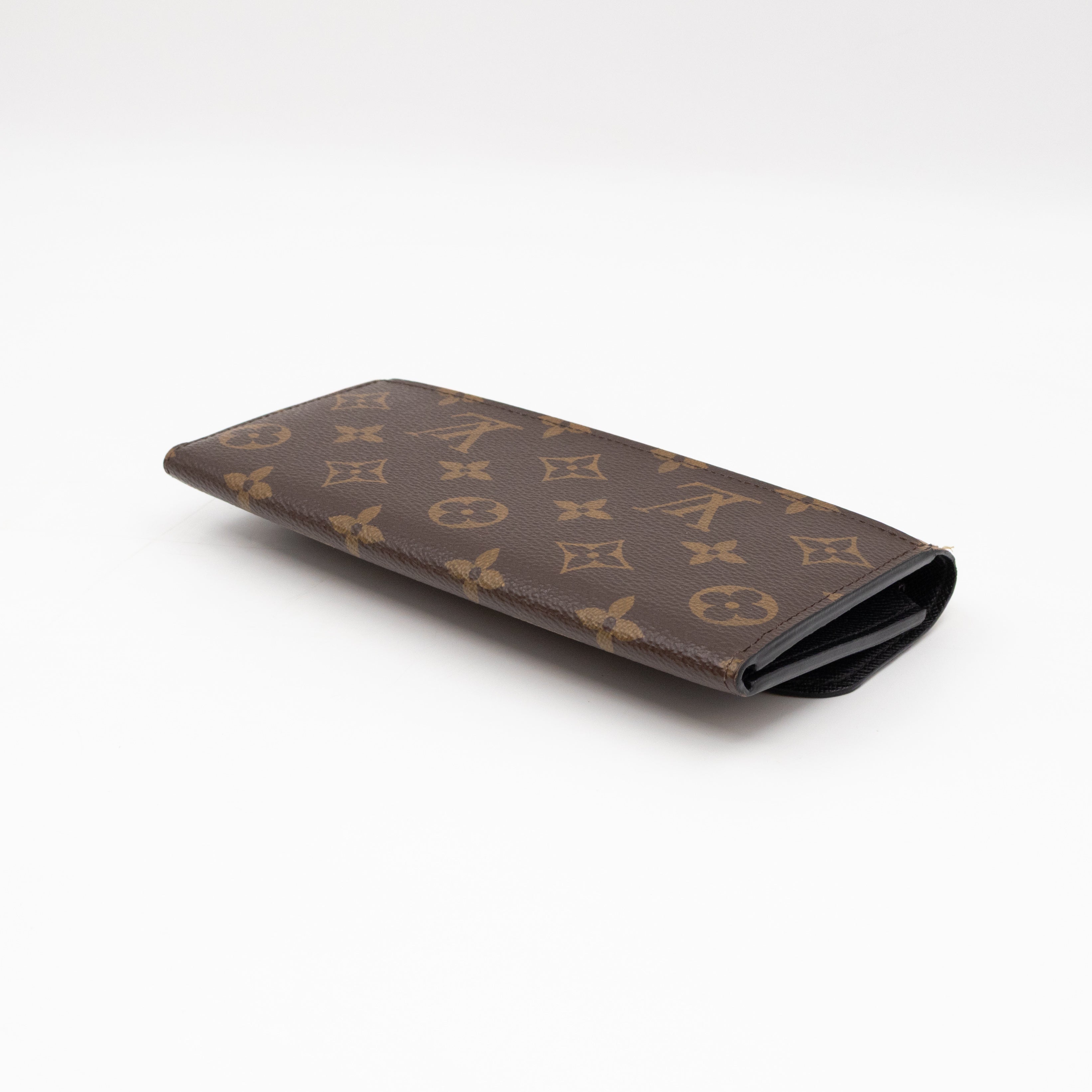 Emilie Wallet Monogram Reverse Black