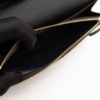 Emilie Wallet Monogram Reverse Black