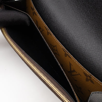 Emilie Wallet Monogram Reverse Black