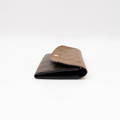 Emilie Wallet Monogram Reverse Black