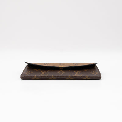 Emilie Wallet Monogram Reverse Black