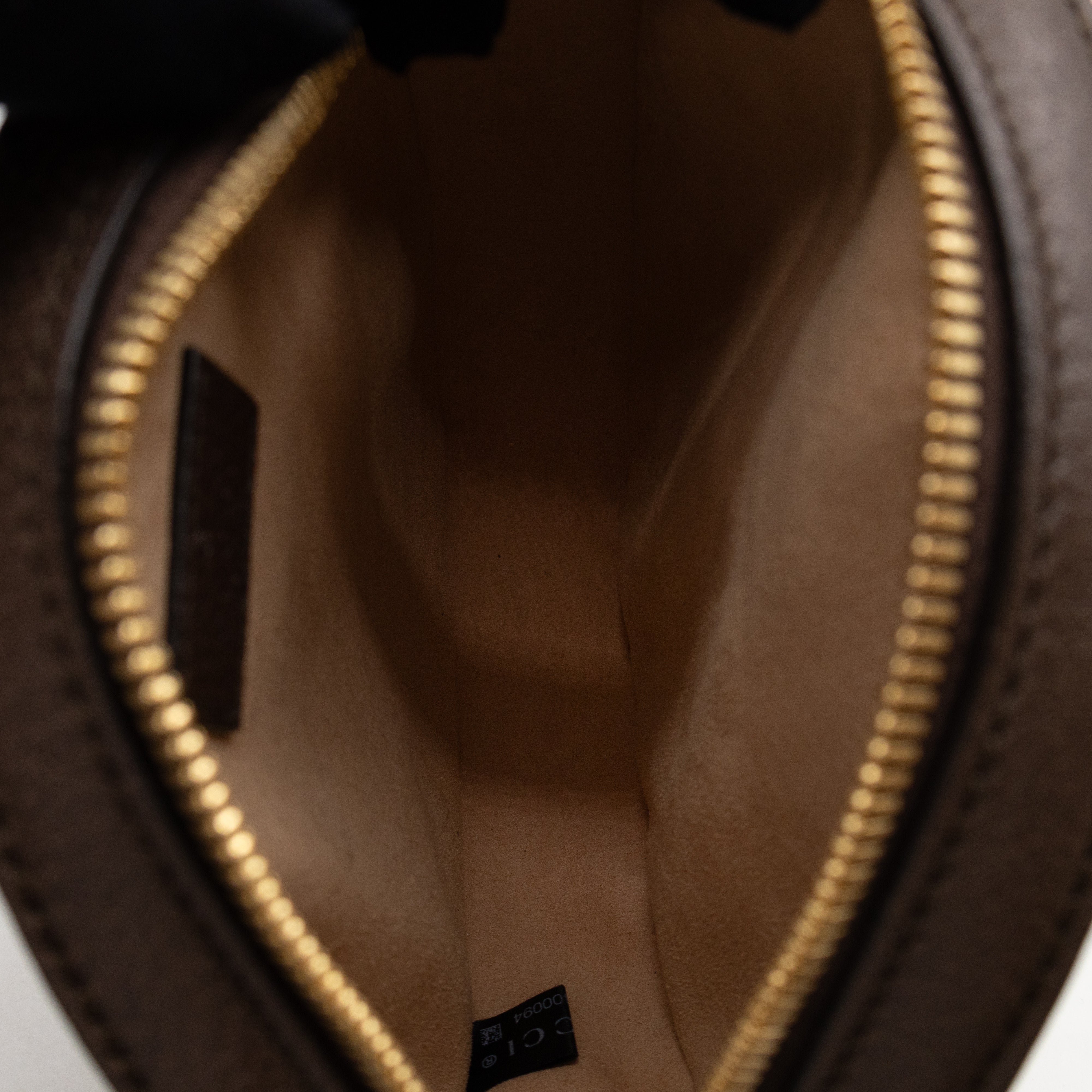 Ophidia Mini Round Shoulder Bag GG Supreme