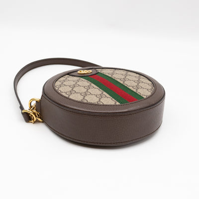 Ophidia Mini Round Shoulder Bag GG Supreme