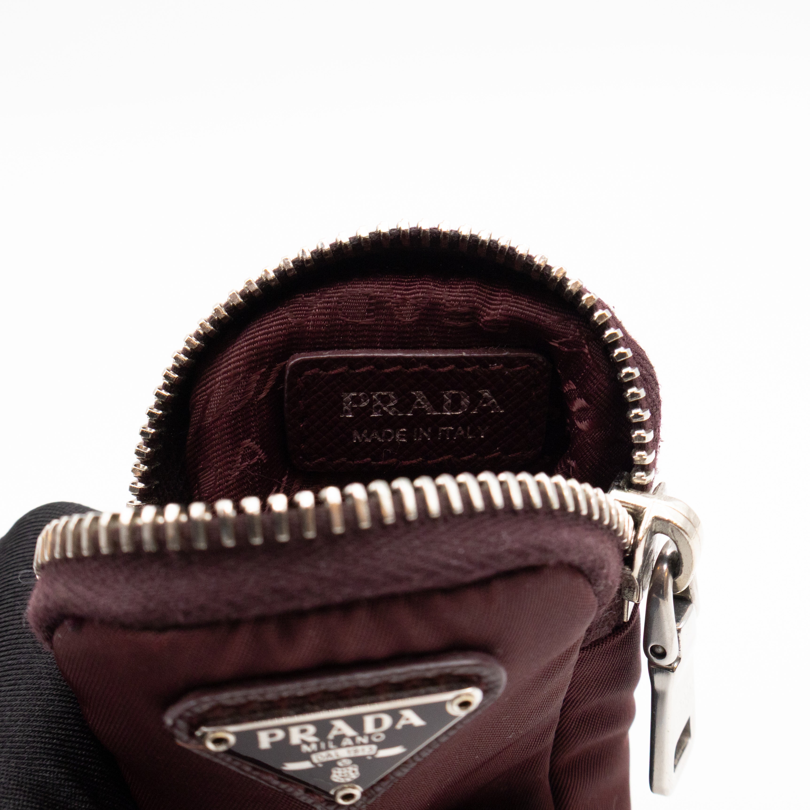 Re-Edition 2005 Nylon Bag Burgundy