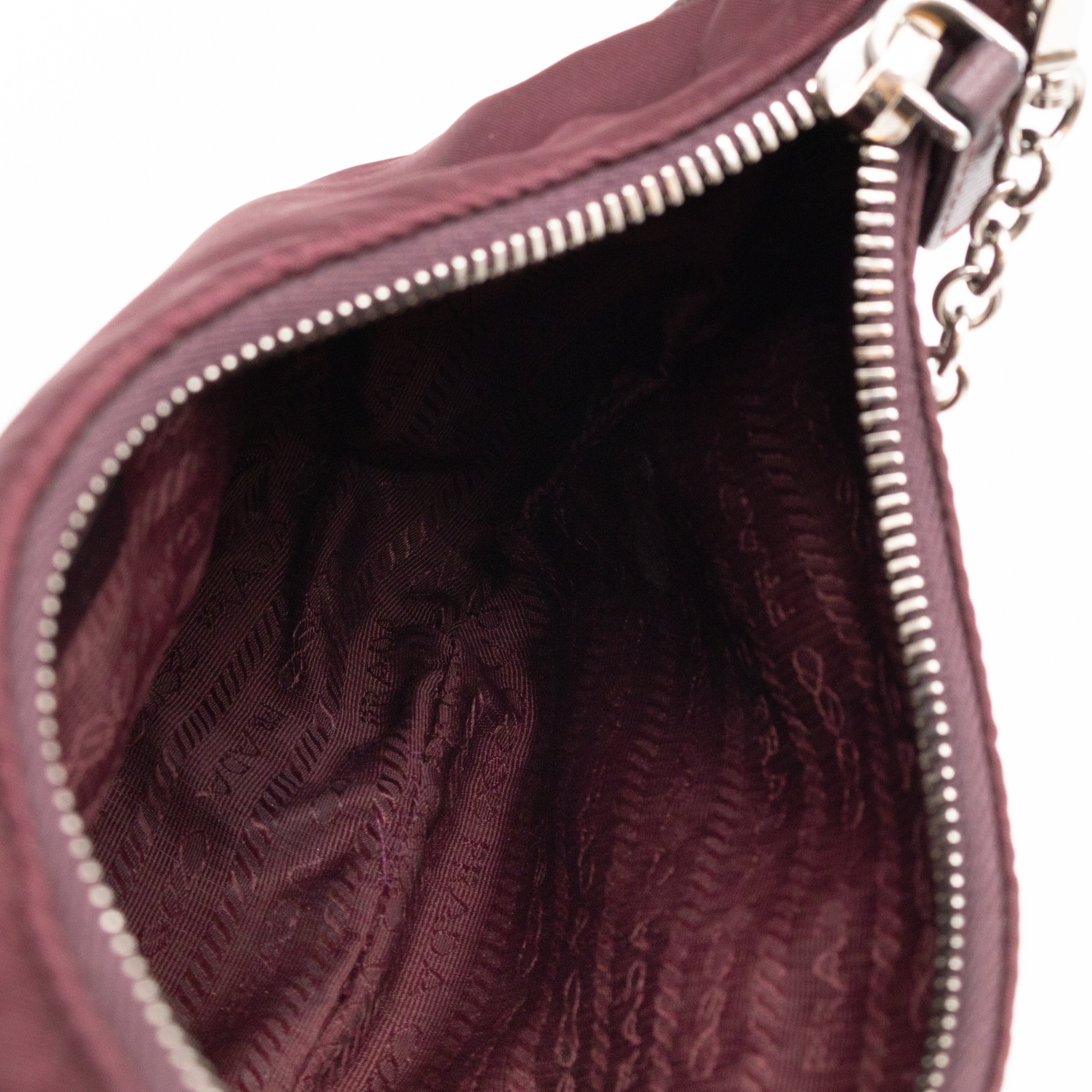 Re-Edition 2005 Nylon Bag Burgundy