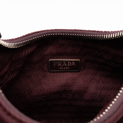 Re-Edition 2005 Nylon Bag Burgundy