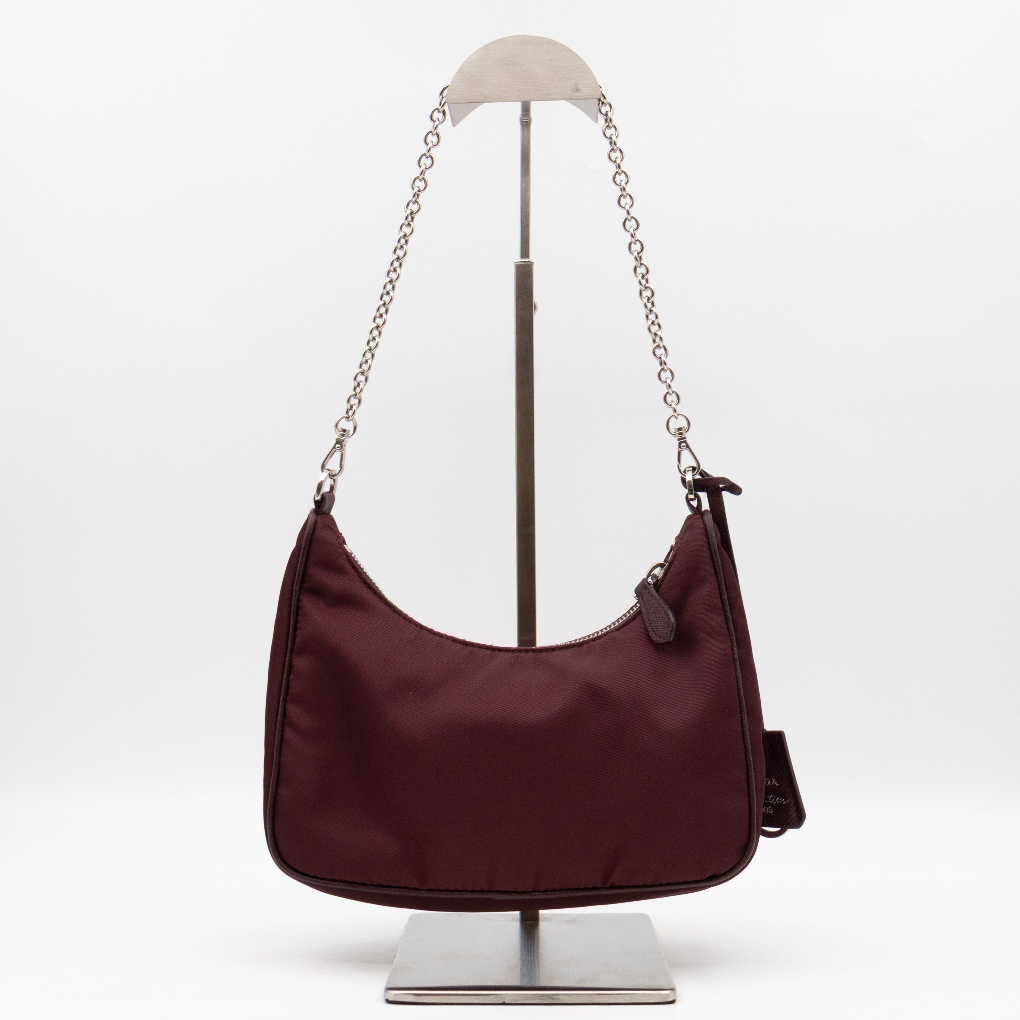 Re-Edition 2005 Nylon Bag Burgundy