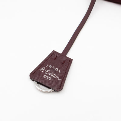 Re-Edition 2005 Nylon Bag Burgundy