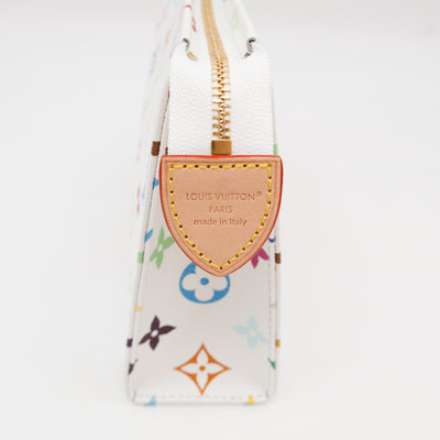 LV x TM Toiletry Pouch 19 Multicolore White