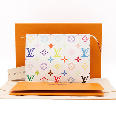 LV x TM Toiletry Pouch 19 Multicolore White