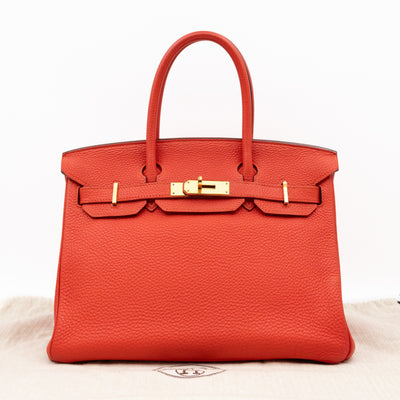 Birkin 30 Rose Jaipur Togo Leather