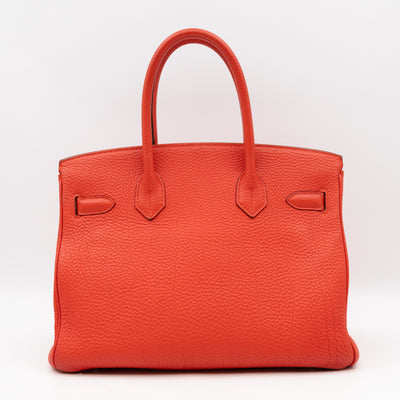Birkin 30 Rose Jaipur Togo Leather