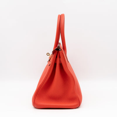 Birkin 30 Rose Jaipur Togo Leather