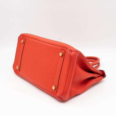 Birkin 30 Rose Jaipur Togo Leather