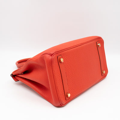 Birkin 30 Rose Jaipur Togo Leather