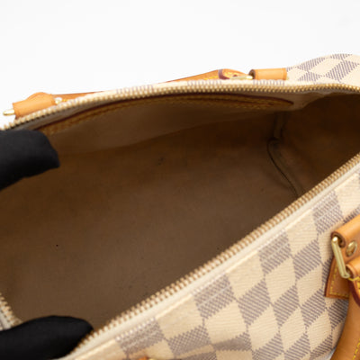 Speedy 30 Bandouliere Damier Azur