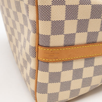 Speedy 30 Bandouliere Damier Azur