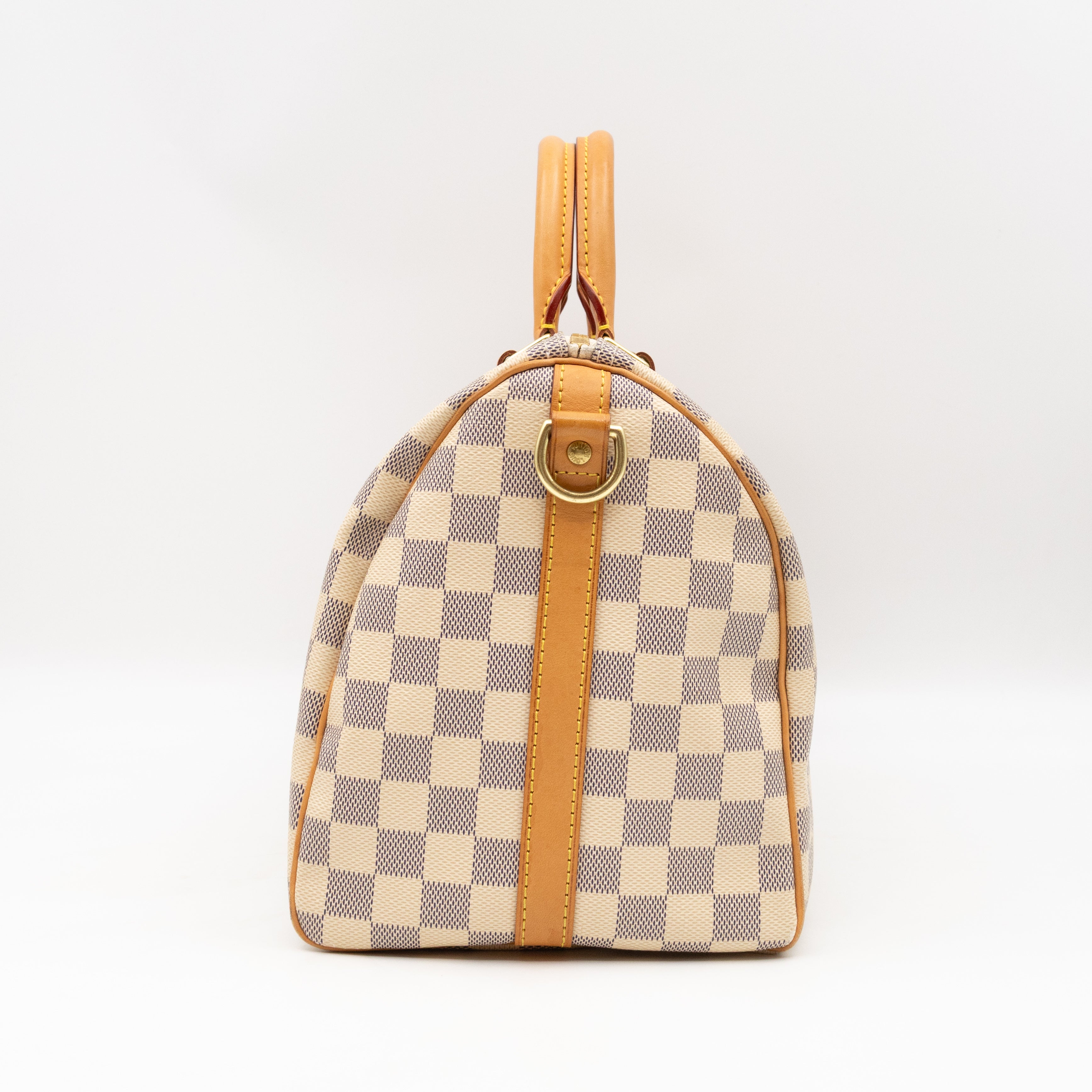 Speedy 30 Bandouliere Damier Azur