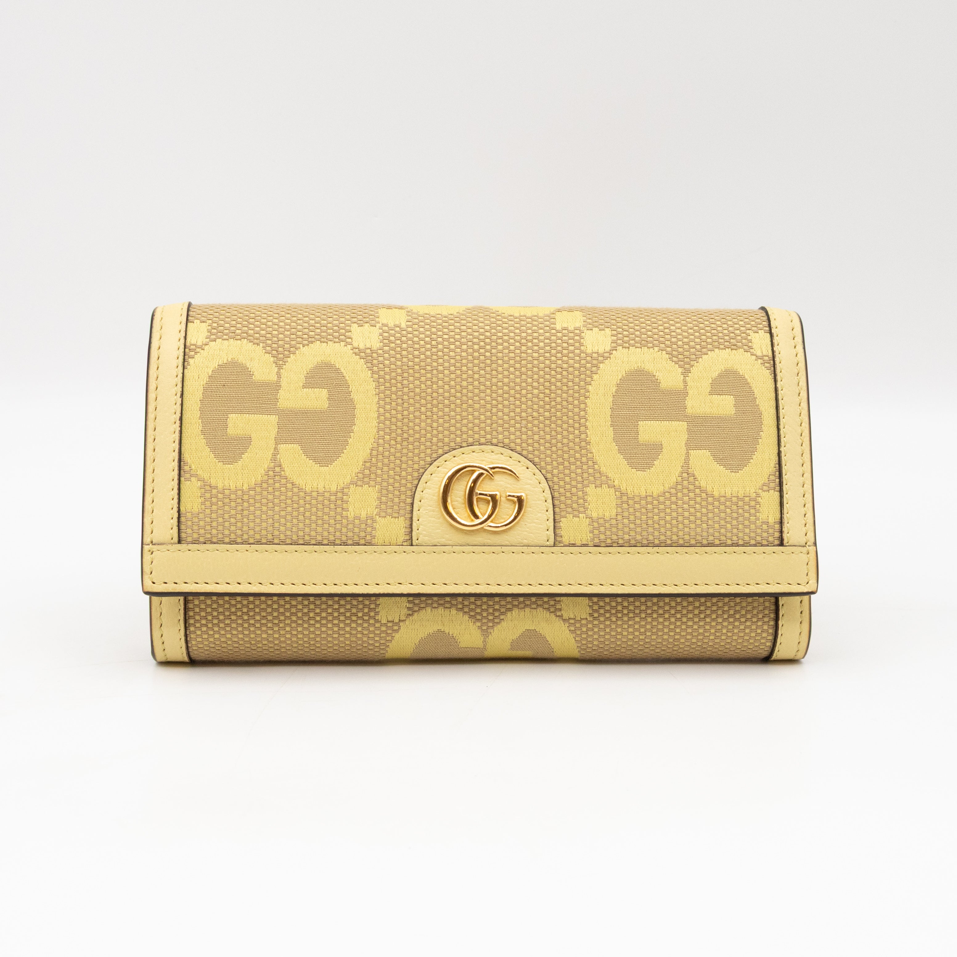 Ophidia Continental Wallet on Chain Yellow