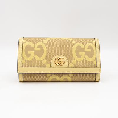 Ophidia Continental Wallet on Chain Yellow