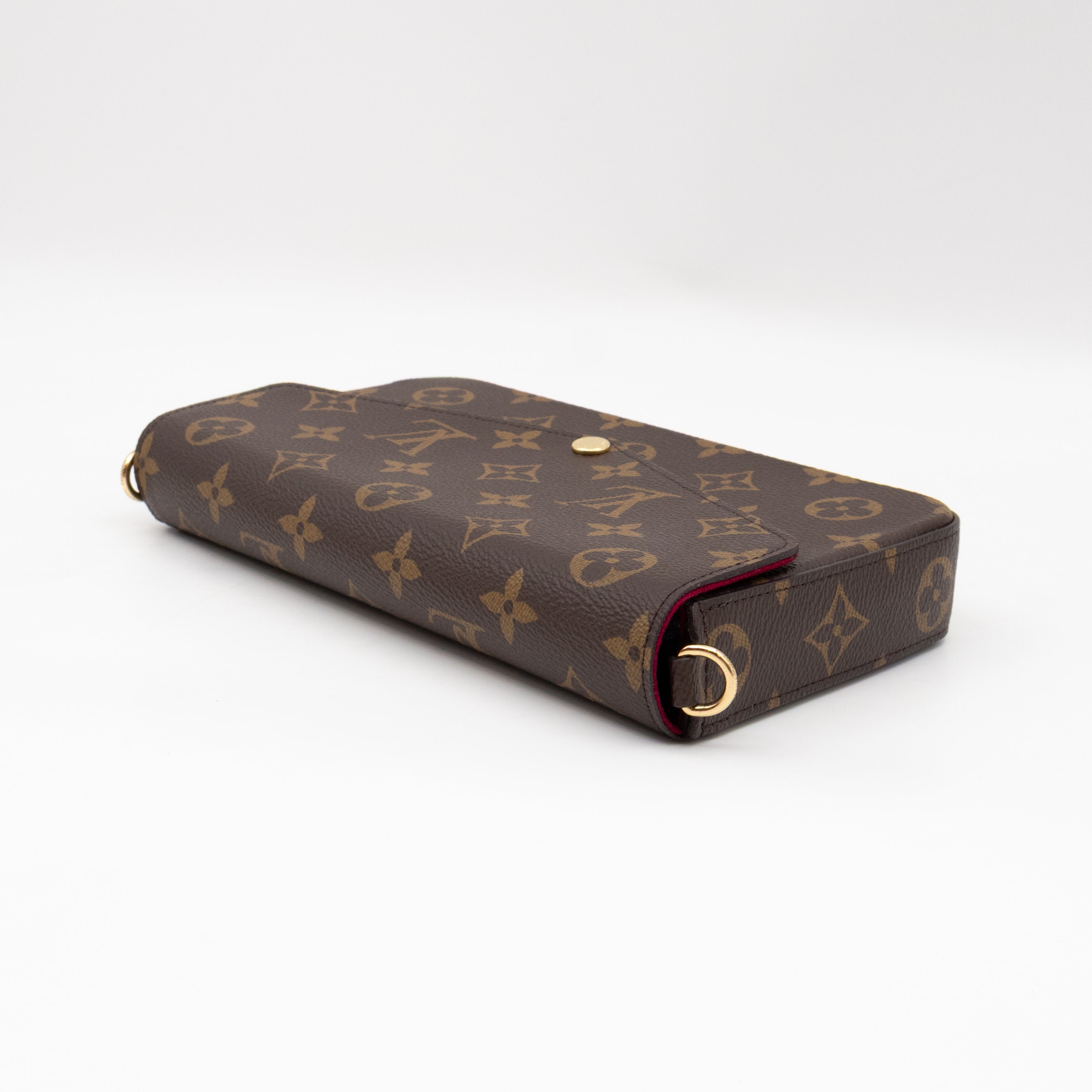 Pochette Felicie Monogram Fuchsia
