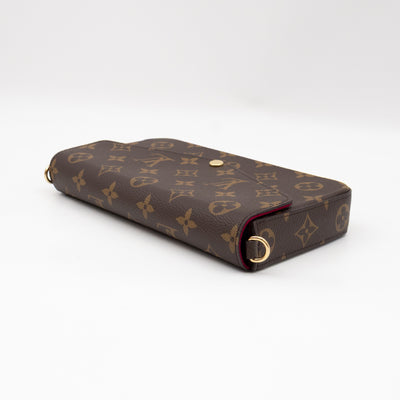 Pochette Felicie Monogram Fuchsia