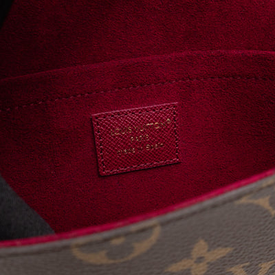 Pochette Felicie Monogram Fuchsia
