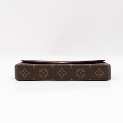 Pochette Felicie Monogram Fuchsia