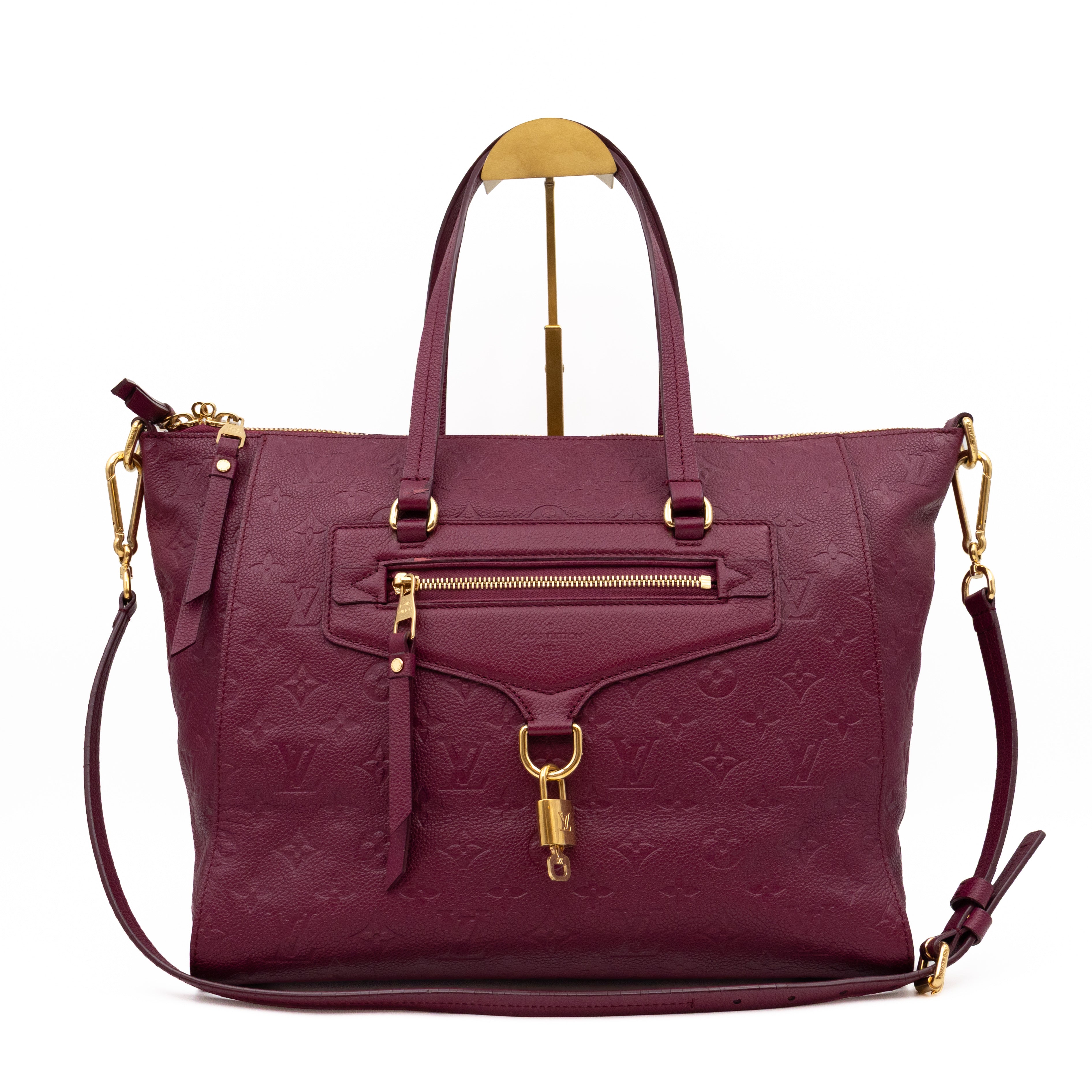 Lumineuse PM Monogram Empreinte Burgundy
