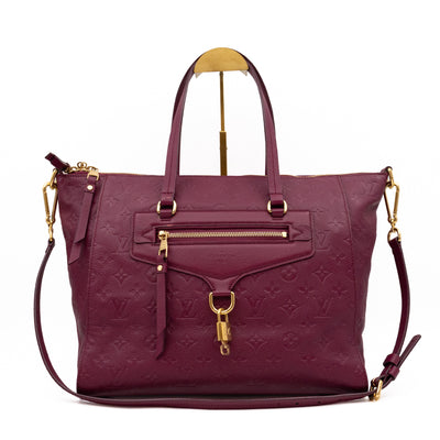 Lumineuse PM Monogram Empreinte Burgundy