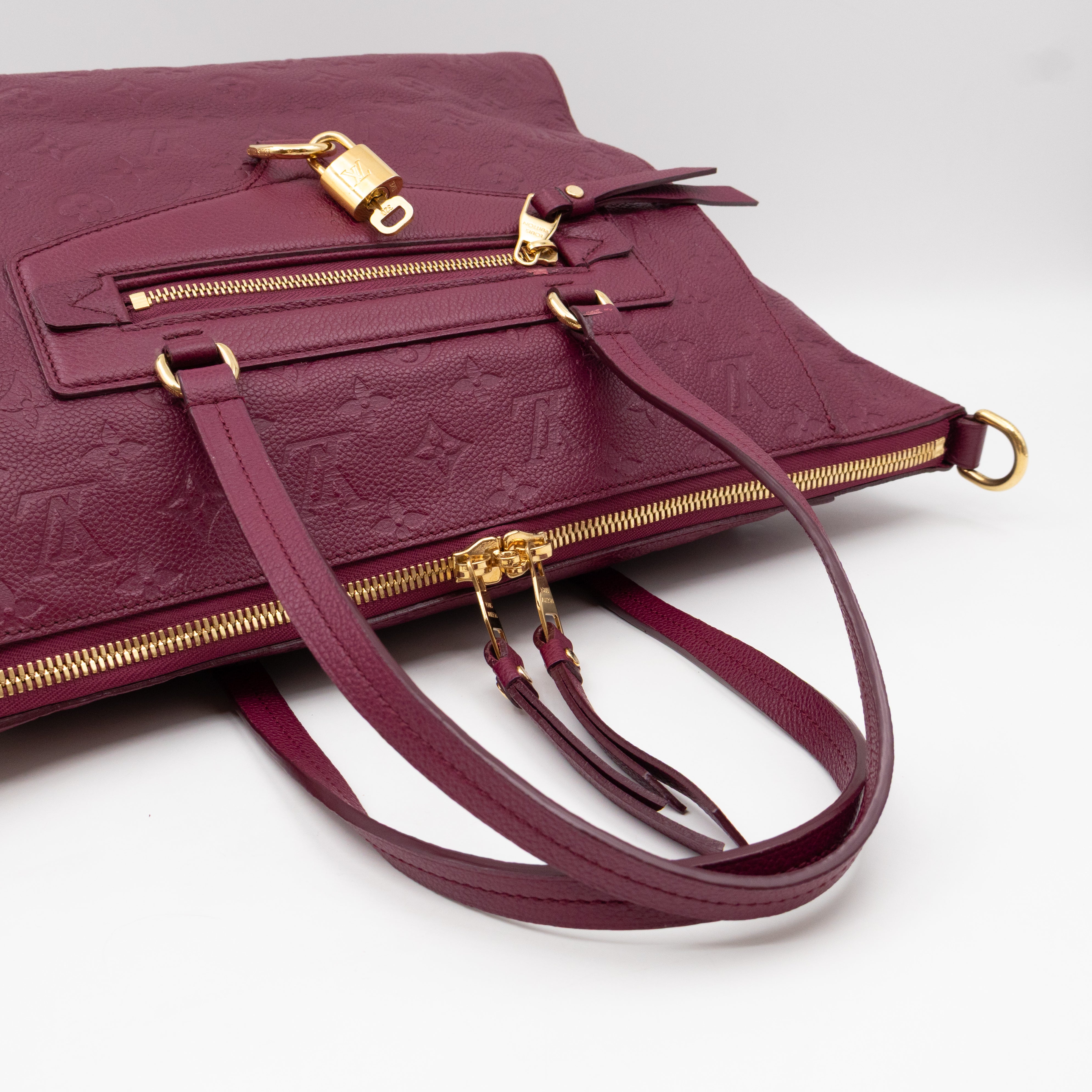Lumineuse PM Monogram Empreinte Burgundy