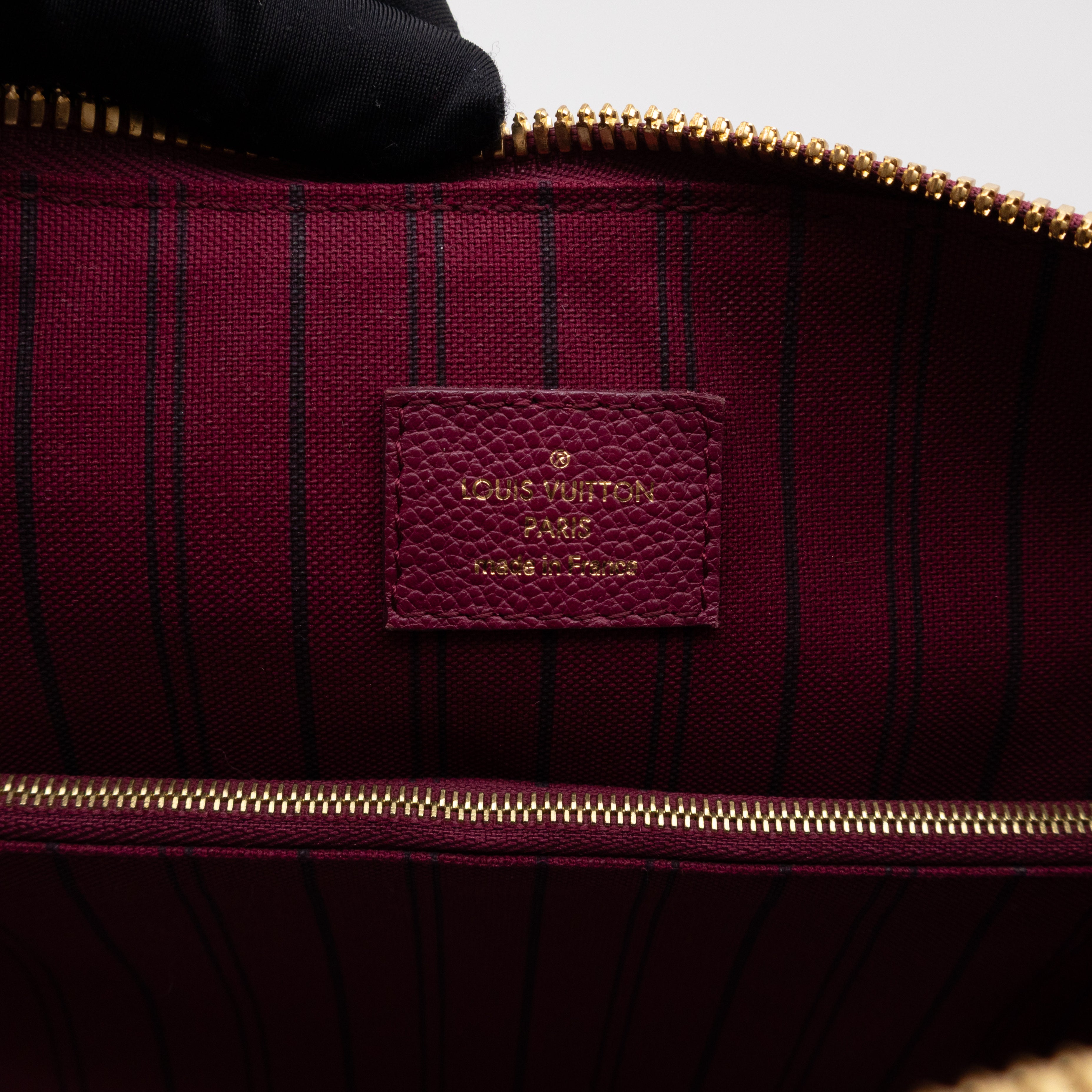 Lumineuse PM Monogram Empreinte Burgundy