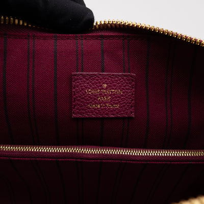 Lumineuse PM Monogram Empreinte Burgundy