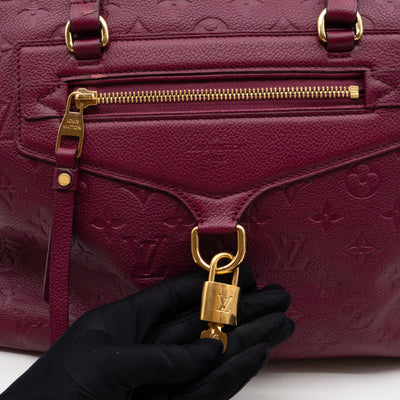 Lumineuse PM Monogram Empreinte Burgundy
