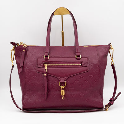 Lumineuse PM Monogram Empreinte Burgundy
