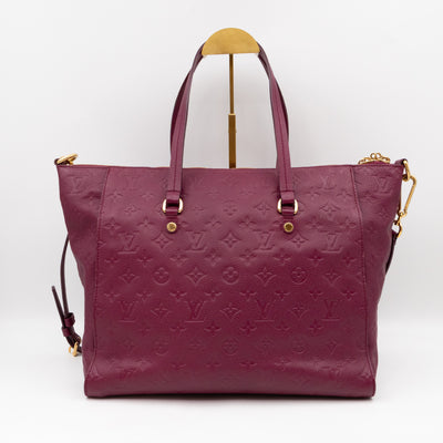Lumineuse PM Monogram Empreinte Burgundy