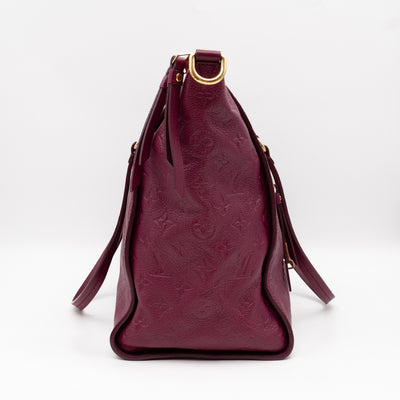 Lumineuse PM Monogram Empreinte Burgundy