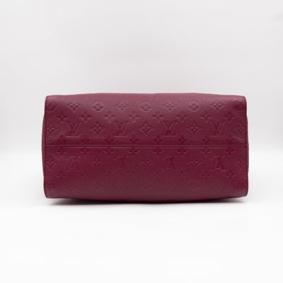 Lumineuse PM Monogram Empreinte Burgundy