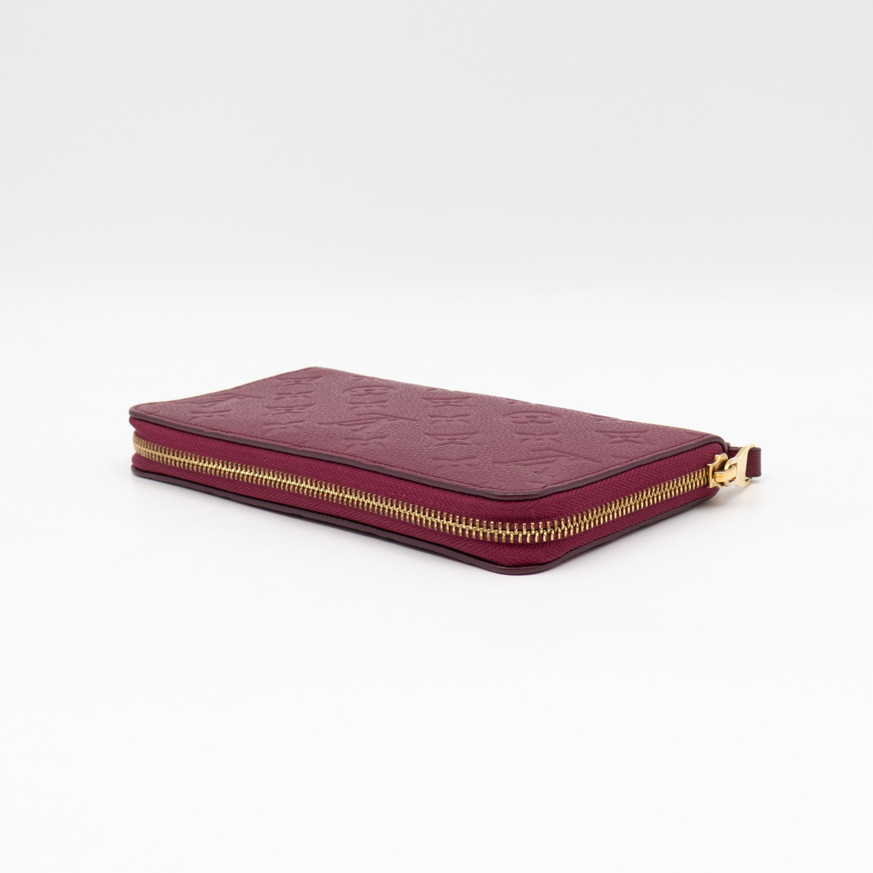 Zippy Organizer Wallet Monogram Empreinte Burgundy