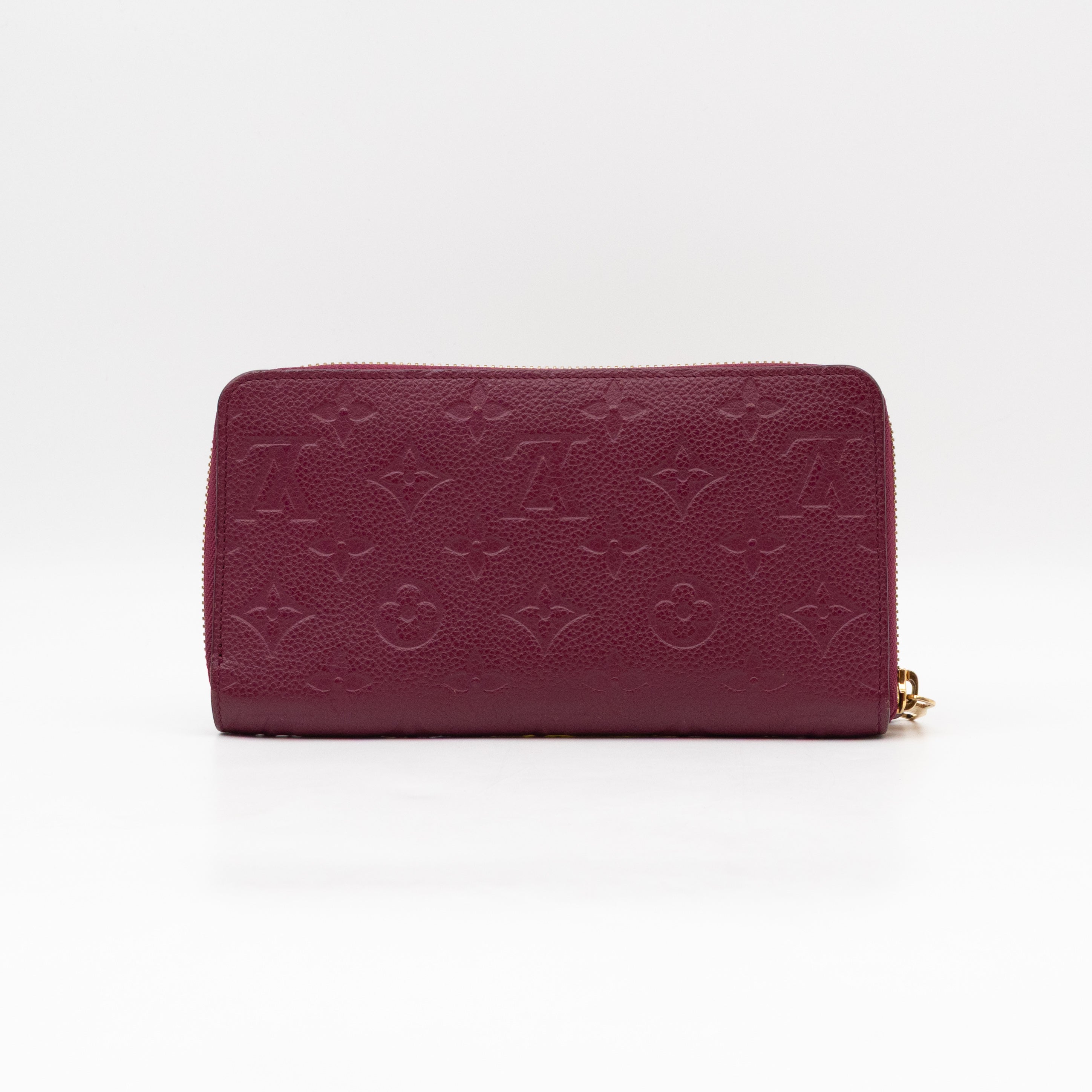 Zippy Organizer Wallet Monogram Empreinte Burgundy