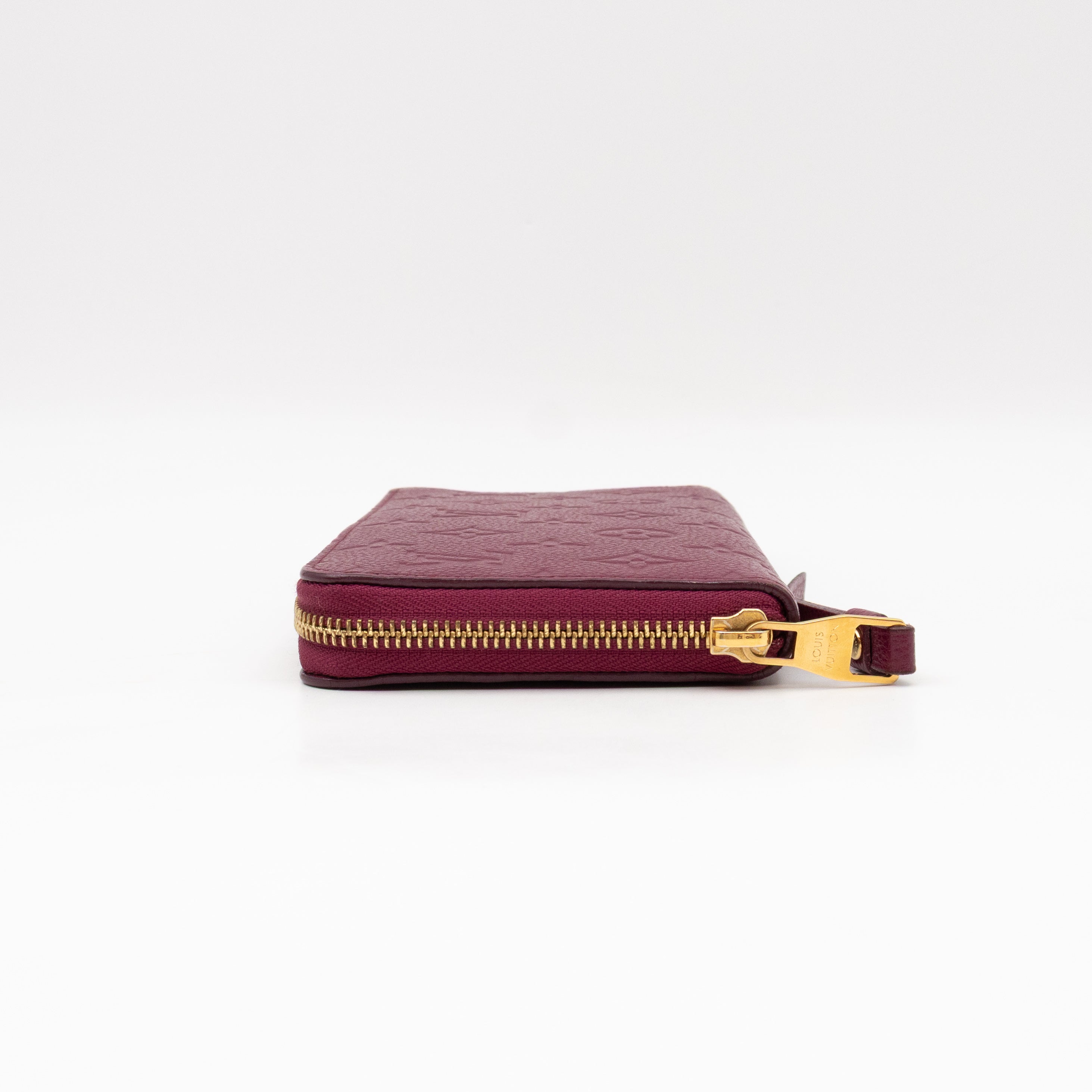 Zippy Organizer Wallet Monogram Empreinte Burgundy