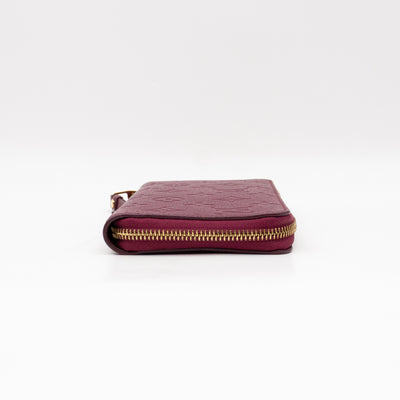 Zippy Organizer Wallet Monogram Empreinte Burgundy