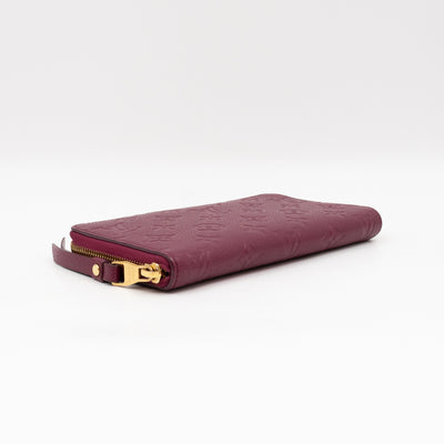 Zippy Organizer Wallet Monogram Empreinte Burgundy
