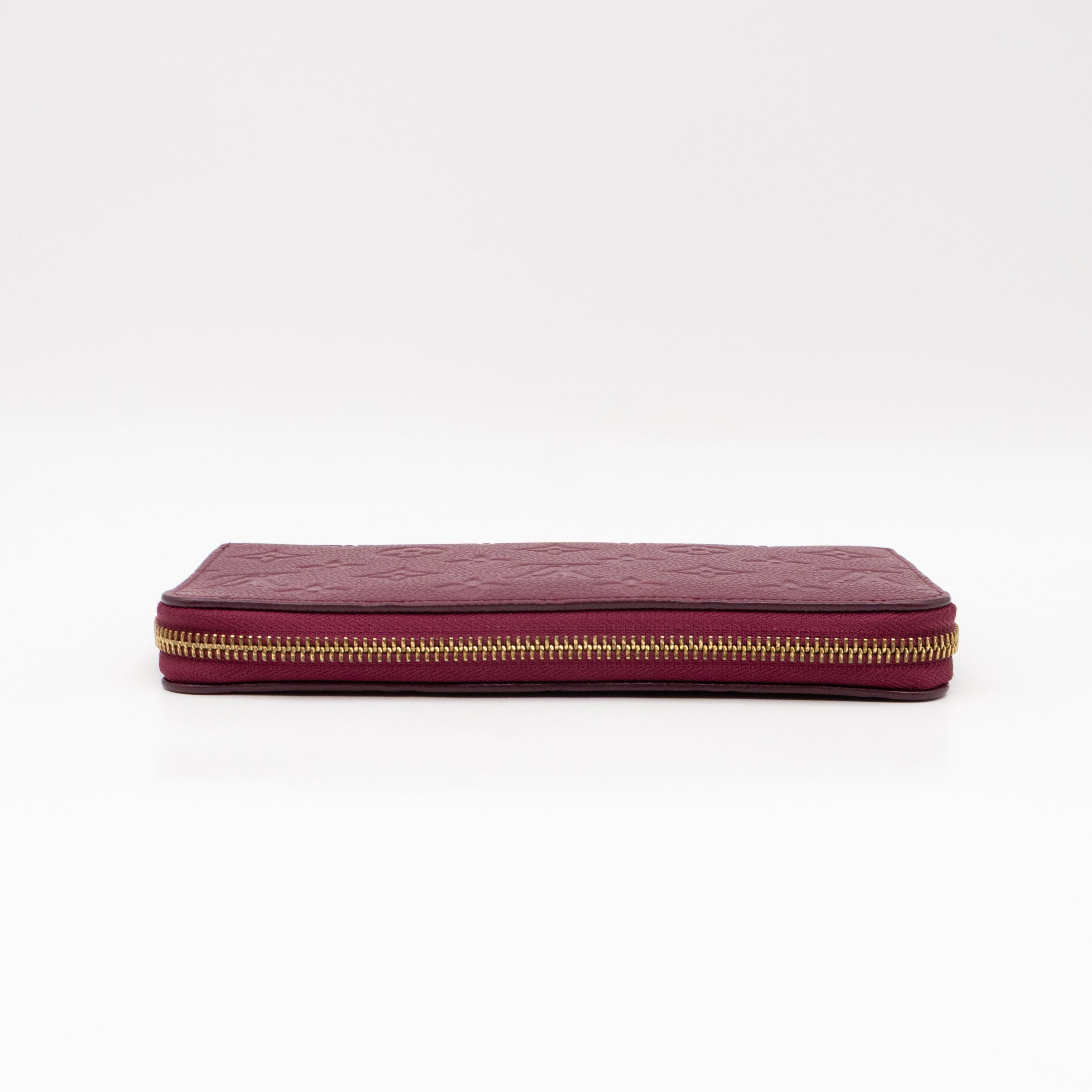 Zippy Organizer Wallet Monogram Empreinte Burgundy