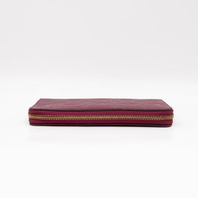 Zippy Organizer Wallet Monogram Empreinte Burgundy