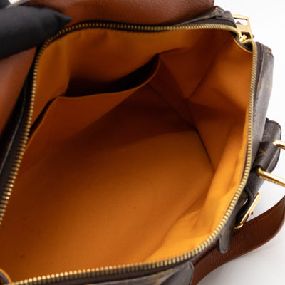 Manhattan NM Monogram Caramel